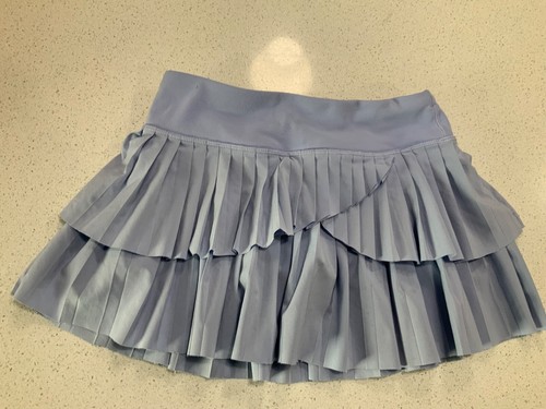 IVIVVA skort girl’s 8 Lululemon PLEAT the Heat SKIRT purple