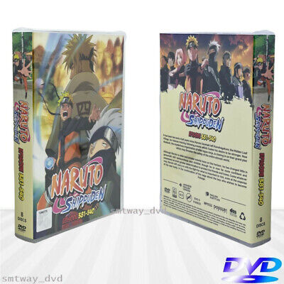 NARUTO SHIPPUDEN COMPLETE SEASON 1-21 - 76 DVD SET - EPISODES 1-500 SEALED  ANIME