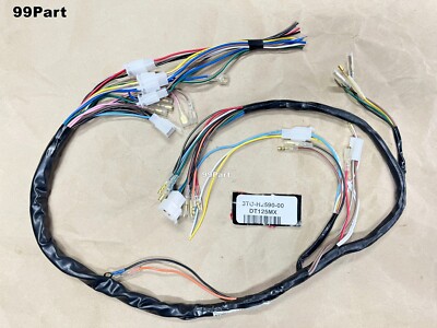 Main Wire Wiring Harnes  Fit  YAMAHA DT125MX DT125 P/N 3TO-H2590-00