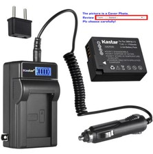 Kastar Battery LCD AC Charger for Leica BP-DC12 Leica V-Lux 4 Leica Q Typ 116