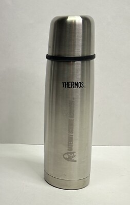 Thermos Stainless Steel Vacuum Insulated Compact Bottle - 12oz - EUC
