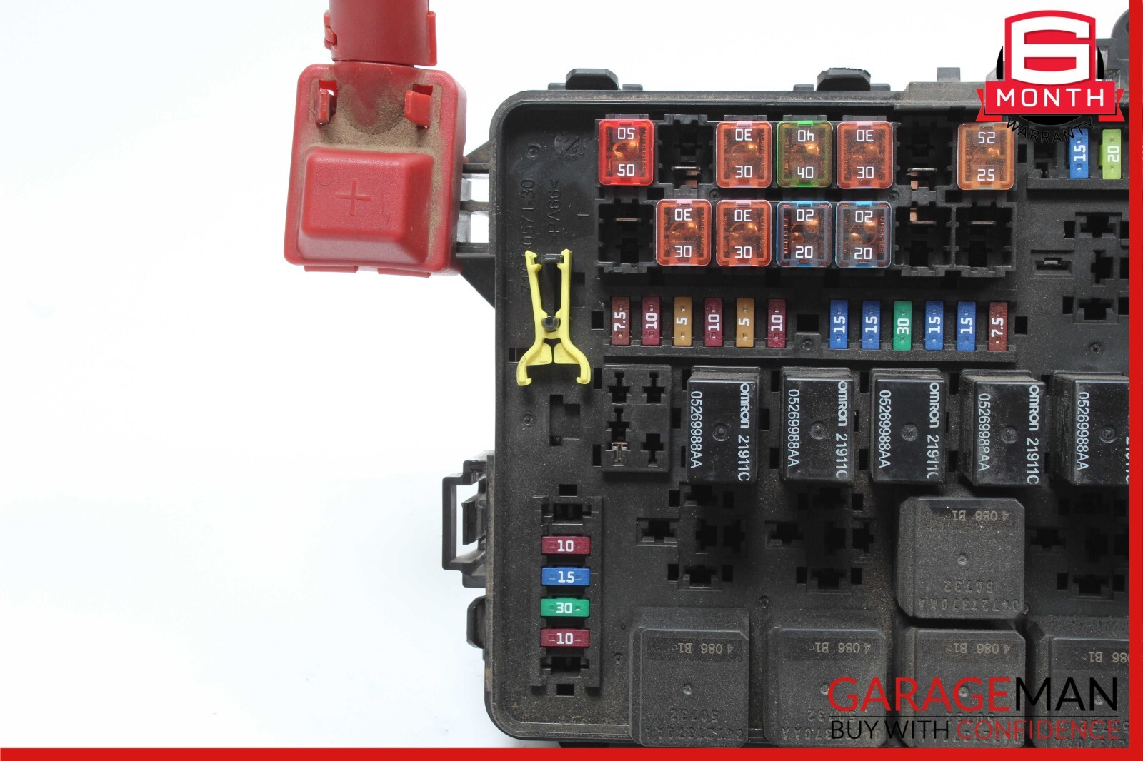14-17 Maserati Ghibli M157 Engine Fuse Box Battery Relay Assembly OEM