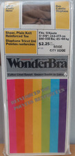 Vintage Pantyhose Rare Wonderbra Plain Knit Color City Beige BML01