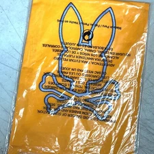 *NEW* Men Psycho Bunny Floyd Graphic Tee MOCK ORANGE (B6U338B2TS 869)