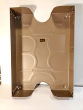 Vintage Weis Monroe Michigan No 124 Metal Drawer - Beige, 15x10x2 Inche