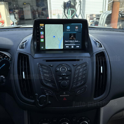 4+64G For Ford Escape 2013-2016 Android 14 Car Stereo Radio GPS Navi BT CarPlay