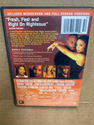 Brown Sugar (DVD, 2002), Taye Diggs, Sanaa Lathan, Mos Def, Queen