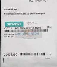 1PC NEW SIEMENS CF MEMORY CARD 6SL3054-0EF00-...
