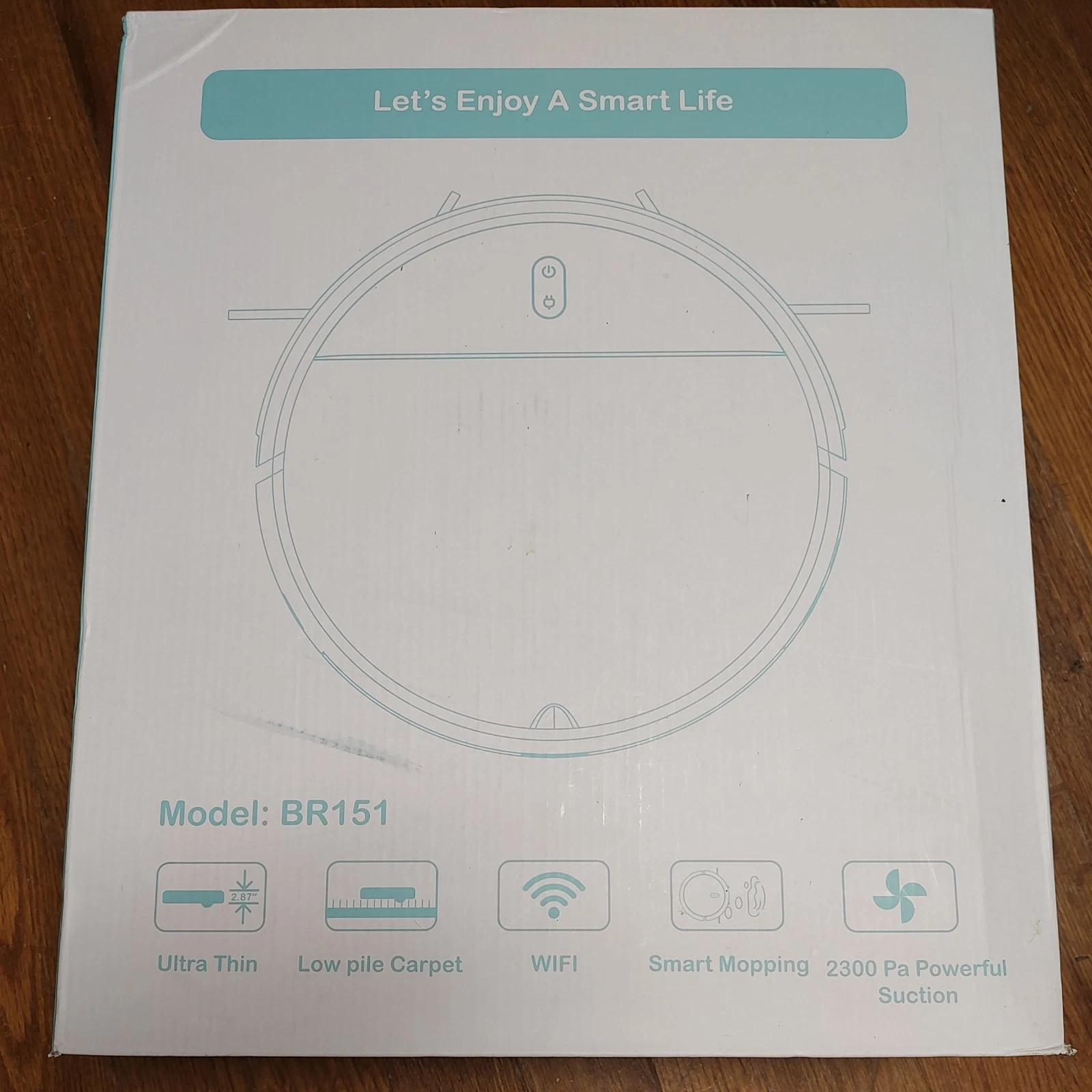 MAMNV BR151 Robot Vacuum and Mop Combo (NEW / OB )
