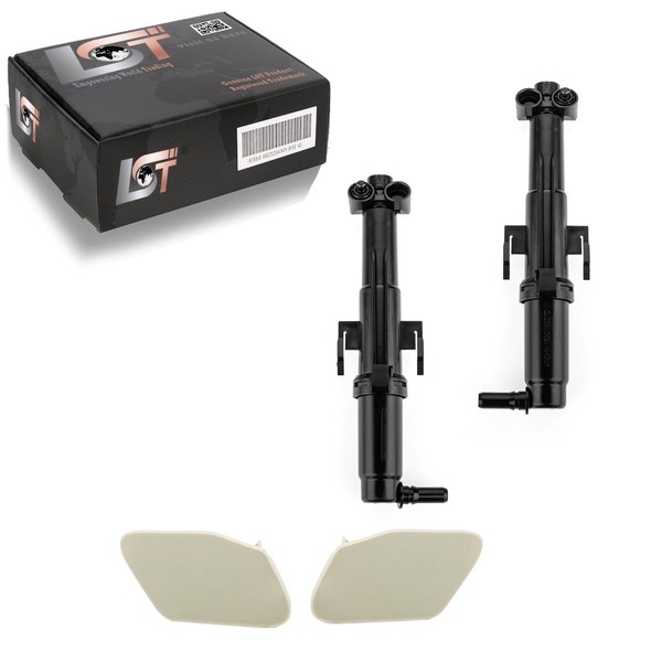2X ScheinwerferwaschdüSe TeleskopdüSe Links Rechts Kappe FüR Bmw X3 F25 14-17-image