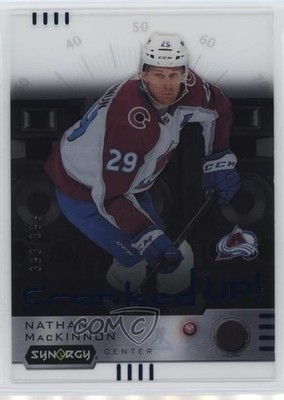 2023-24 Upper Deck Synergy Cranked Up Blue 393/399 Nathan MacKinnon #CR-NM 1ik9
