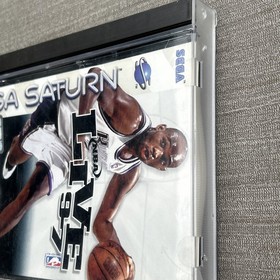 Sega Saturn NBA Live 97 Basketball EA Sports Video Game TESTED Works T-5015H