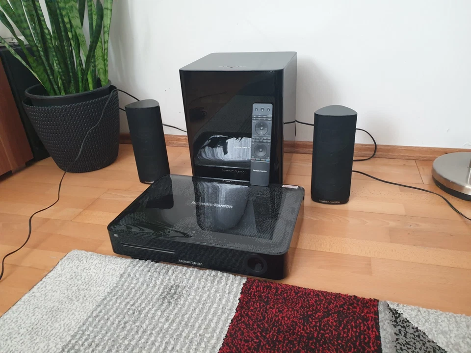 Harman Kardon BDS 280 2.1 Blu Ray DVD CD Player Receiver 4K Bluetooth OVP