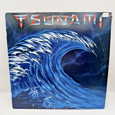 Tsunami Rare Autographed Vinyl LP 1983 Press Insert VG E 1032