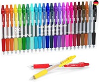 Bunte Gelstifte, Einziehbare Gelschreiber Mit Griff, Mittlere Spitze (0,7 Mm),