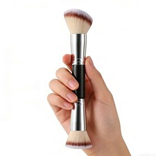 Dual Ended Foundation and Powder Brush 2 in 1 Kabuki