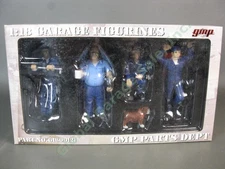 RARE VTG GMP Parts Dept Garage Figurines 1:18 5 Figure Set G1800121 Die Cast NIB