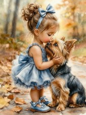 Diamond Art Kits for Adults, Diamond Painting Kits for Beginner, 5D Dog DIY F...