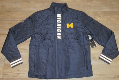 Colosseum Michigan Wolverines Endzone Midweight Jacket $85 size Men's 2XL