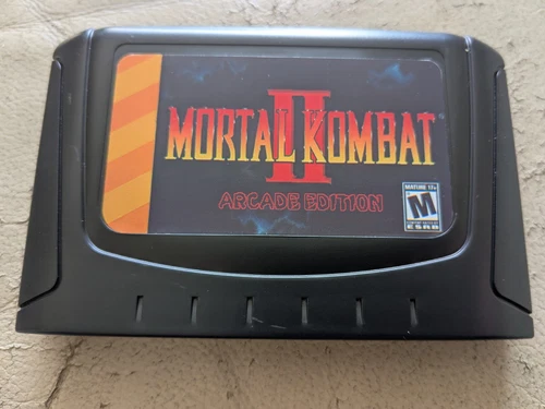 Mortal Kombat II – Arcade Edition v1.5b (32X Compatible) – Video Game Cartridge 