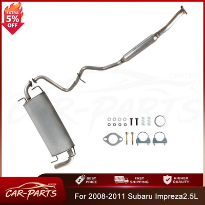 #ad Resonator Muffler Exhaust System Kit For 2008 2011 Impreza Wagon $245.95