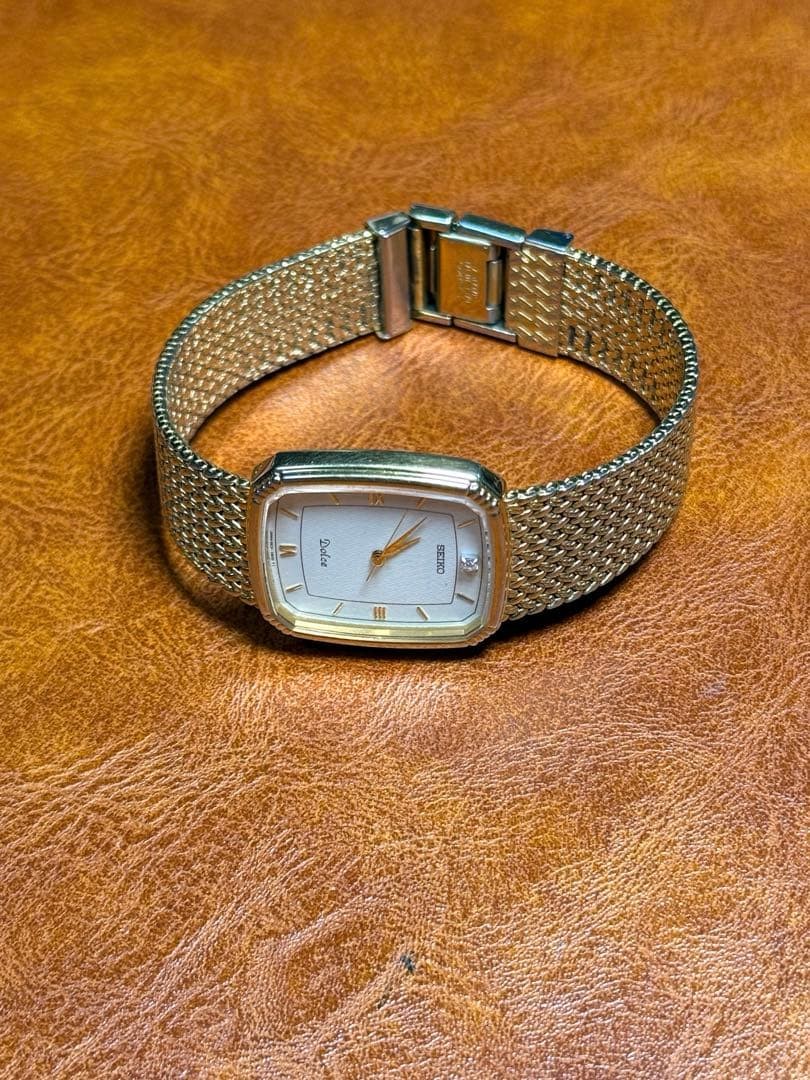 A179 SEIKO DOLCE Rectangular 90's - image 6