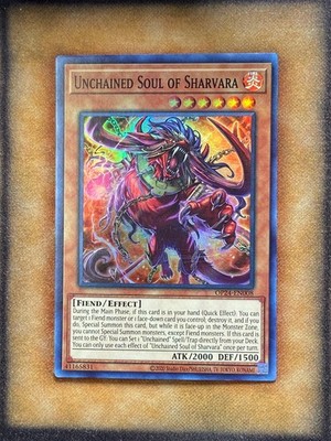 Yugioh Unchained Soul of Sharvara OP24-EN008 Super Rare NM