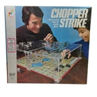 Vtg 1976 Chopper Strike Board Game 2-Level War Game Milton Bradley 100% Complete