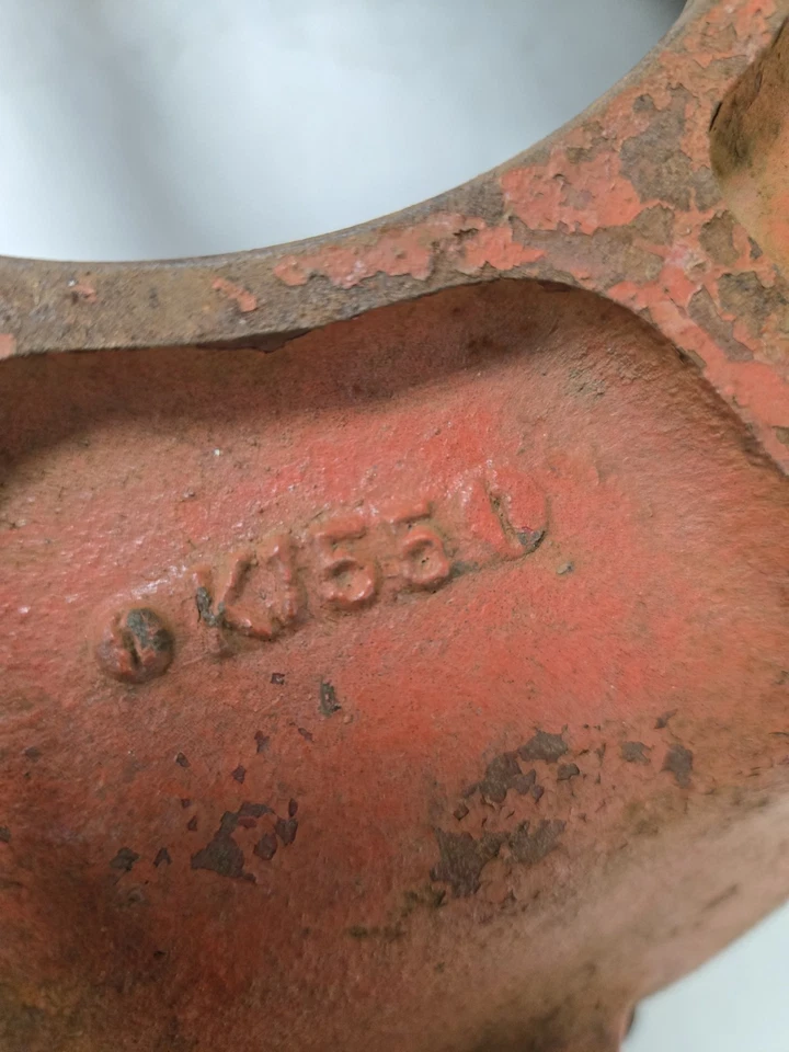 Chevy 210 Bel Air 1956 carcasa de campana de transmisión manual OEM GM 3729001 Foto 4 de 4