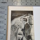 1940s Berkeley Lighter Print Ad Romantic Couple Scene Midcentury Smoking Ephemer — photo 6