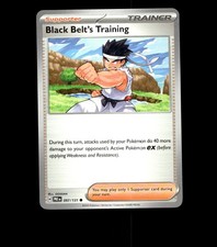Black Belt's Training - 097/131 - Prismatic Evolutions - Non-Holo - Near Mint