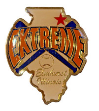 Extreme Elmhurst Illinois Trading Pin Youth Baseball Travel Team Metal Souvenir