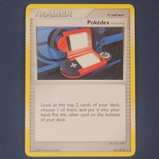 Pokédex HANDY910is 114/127 - Platinum Base - Uncommon Pokemon Card - M / NM