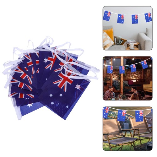 Australia Flag Party Props Australian Decoration Decorations Banner - Picture 4 of 12