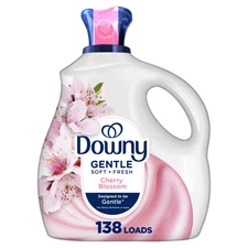 Downy Gentle Soft + Fresh Liquid Fabric Softener, Cherry Blossom Scent, 93 fl oz