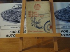 1954 Alfa Romeo 1900 Super Ti Super Super Sprint Manual. 1954 Alfa Romeo 1900 Super Ti Super Super Sprint Manual.