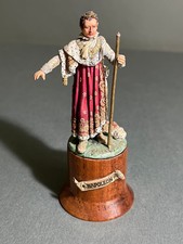 Vollplast. filigran bemalte Zinnfigur 60 mm N...