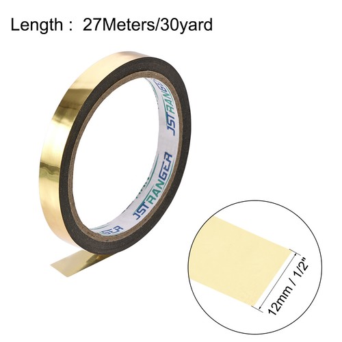 1/2"x30Yard Gold Tone Floral Tape Flower Adhesives Floral Arrangement Kit - Picture 2 of 3