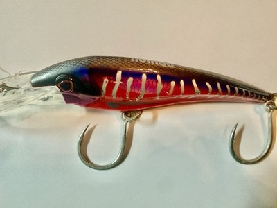 Nomad DTX 200 HD Crankbait 200mm 40g Trolling Saltwater Blue/Red/Silver