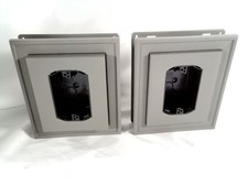 Mid-America MountMaster 7 x 8 in Vinyl Electrical Mounting Blocks, 2-Pack