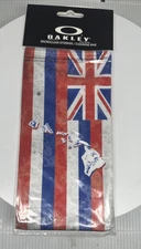 ALOHA!  Oakley microfiber HDO Cleaning bag/pouch Hawaii Flag. NEW MICROBAG.