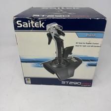 Saitek PC Flight Stick USB Joystick ST290 New...