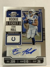 Evan Hull 2023 Panini Contenders Optic Rookie Ticket Auto 169