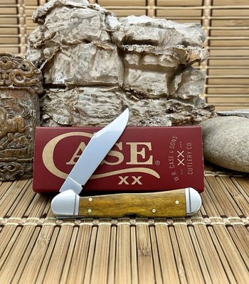 Case XX USA 2026 Smooth Antique Bone 58186 Mini Copperlock Pocket