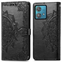 imoshion Mandala KlapphüLle Motorola Moto G84 - Schwarz