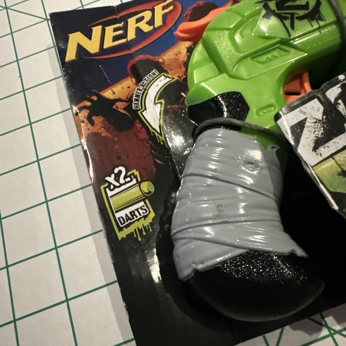 Nerf Zombie (A6562) Strike Doublestrike Blaster for sale online | eBay