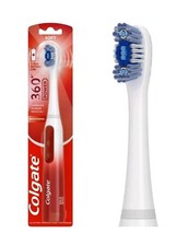  3 Pack Colgate 360 Power Whitening Battery Operated Toothbrush Soft