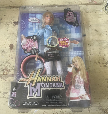 DISNEY Hannah Montana Doll In Concert Collection Singing “Nobody's