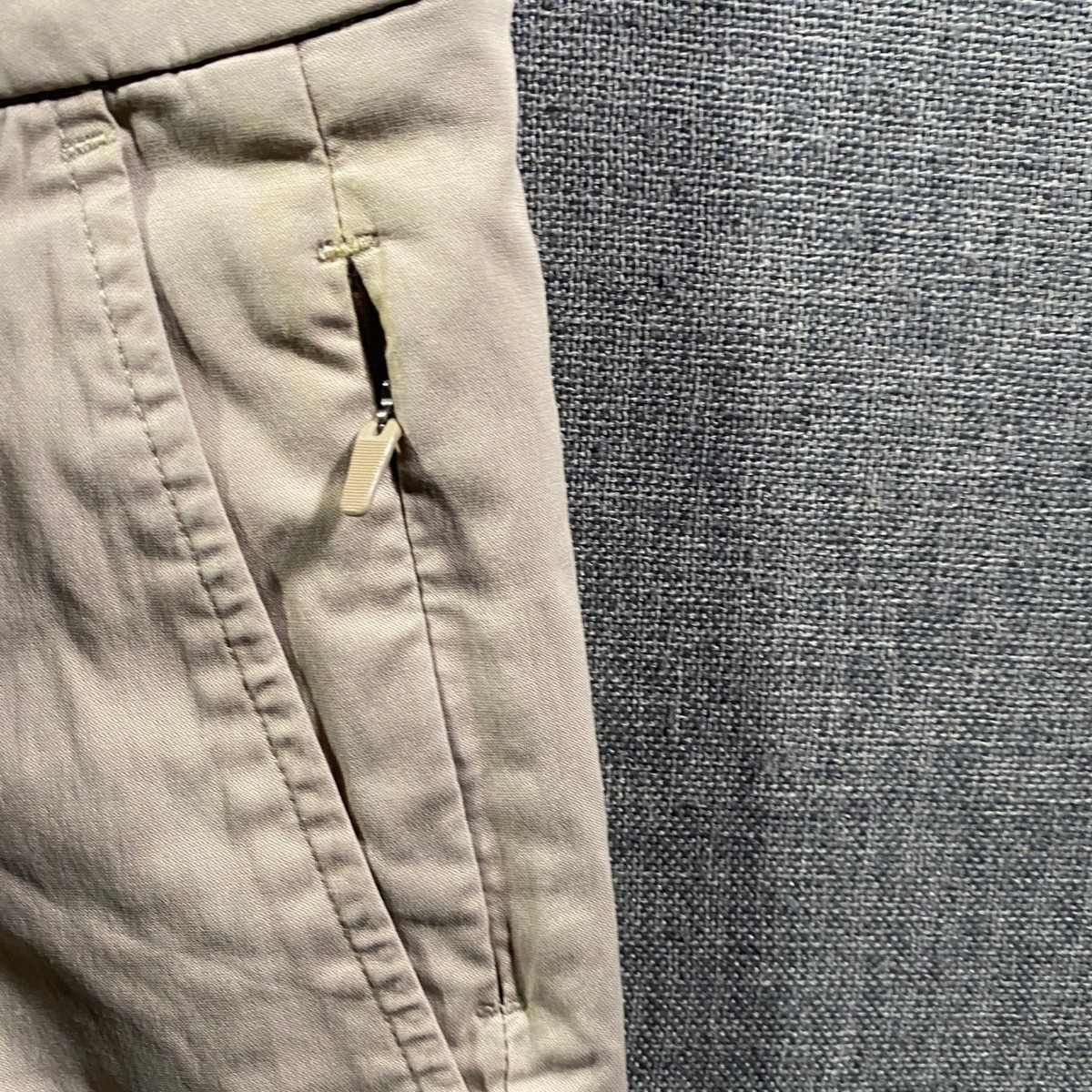 Pantalon Birddogs Homme 32x30 - Kaki - Stretch, Léger, Poche Zippée - Occasion