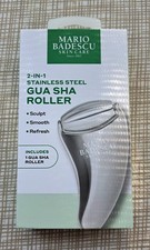 2-in-1 Stainless Steel Gua Sha Roller